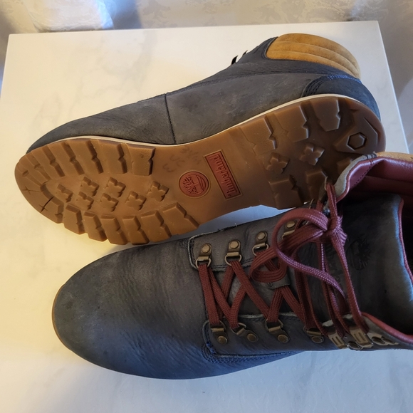 Timberland Men\'s Boots, Size 13, Color Blue, Impact Technology, Working Outdoor